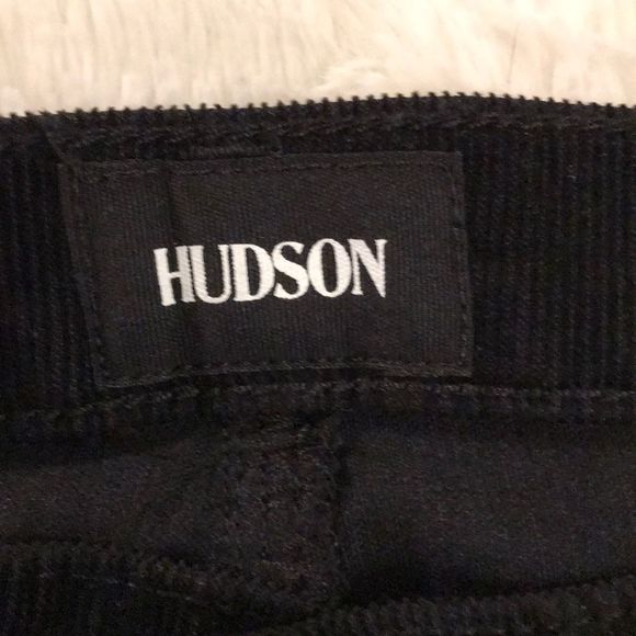 Black corduroy Hudson midrise Nico skinny pants - Picture 3 of 10